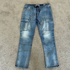 PacSun cargo denim pants